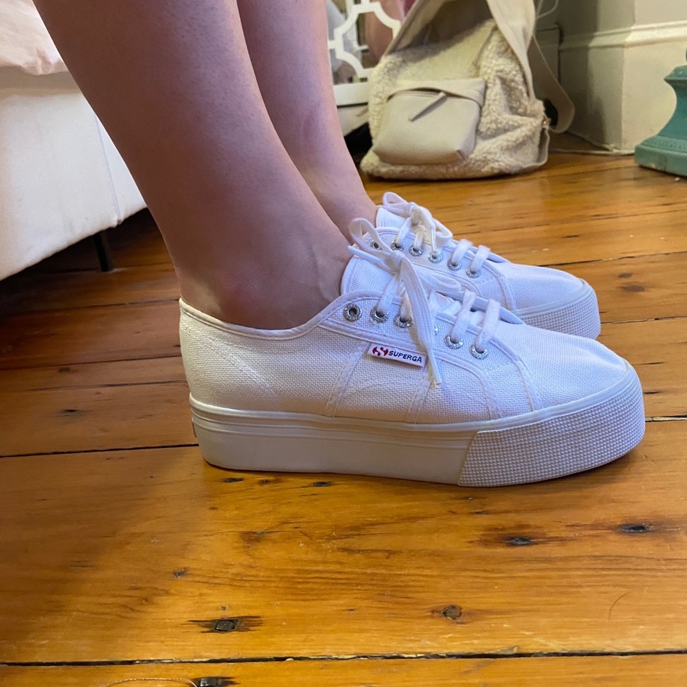 Superga platform sneaker